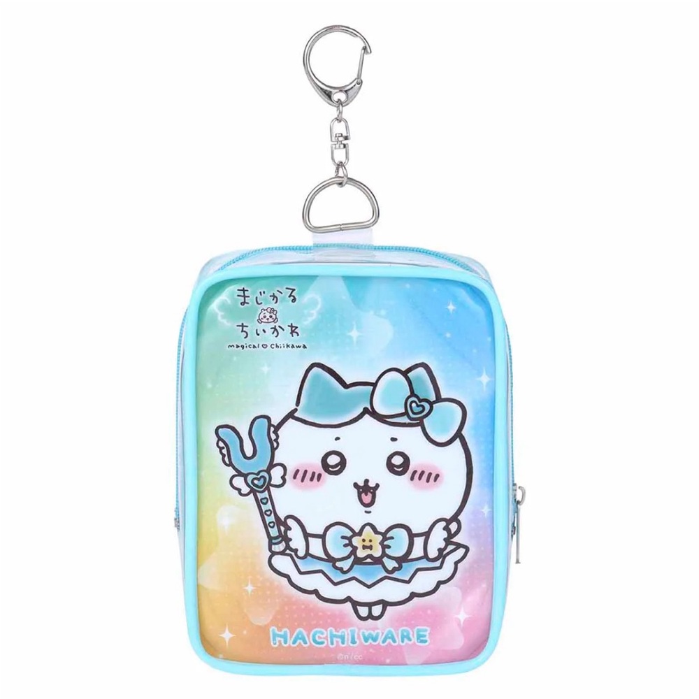 Brand New Chiikawa Super Magical Mascot Plush Friendly Clear Pouch - Hachiware